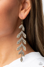 Load image into Gallery viewer, Lead From the FROND Paparazzi Earring - Brass
