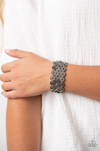 Load image into Gallery viewer, Forgotten Treasure Paparazzi Bracelet  - Black
