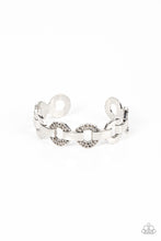 Load image into Gallery viewer, Revolutionary Romantic Paparazzi Cuff Bracelet - Silver - Hematite
