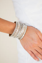 Load image into Gallery viewer, A Wait-and-SEQUIN Attitude Paparazzi Bracelet  - Brown

