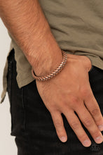 Load image into Gallery viewer, Tough as Nails Paparazzi Men's Bracelet - Copper

