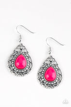 Load image into Gallery viewer, FLIRTY FINESSE Paparazzi Earring - PINK
