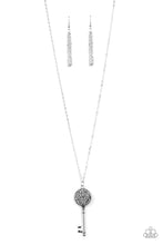 Load image into Gallery viewer, KEY KEEPSAKE Paparazzi Necklace - SILVER
