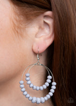 Load image into Gallery viewer, Paradise Party Paparazzi Earring - Silver
