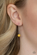 Load image into Gallery viewer, SEASONAL SENSATION Paparazzi Necklace - YELLOW
