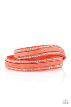 Load image into Gallery viewer, Going For Glam Paparazzi Urban Double Wrap Bracelet  - Orange
